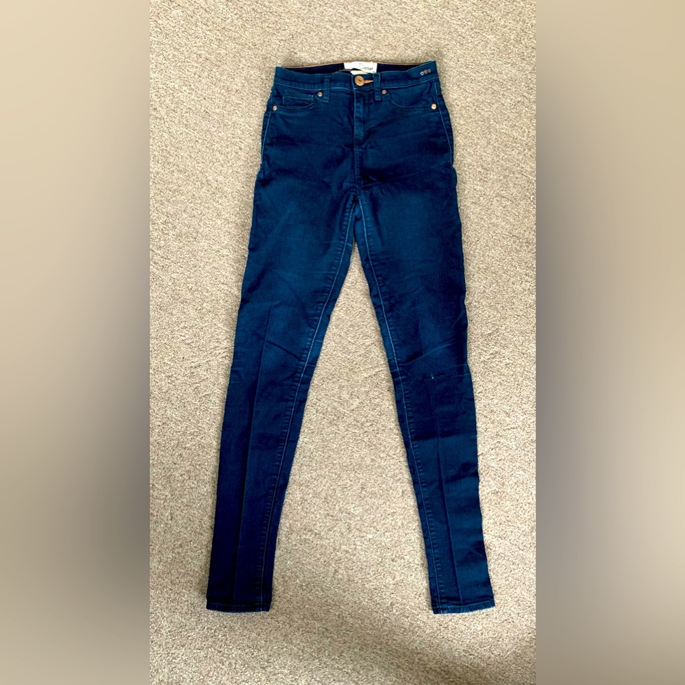 DITTOS Women's High Rise Dark Wash Super Soft STRETCH Denim Legging Jeans sz 26
